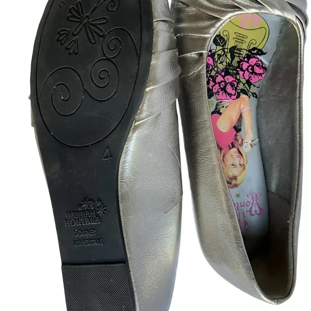 Hanna Montana shimmering slip-on shoe size 4